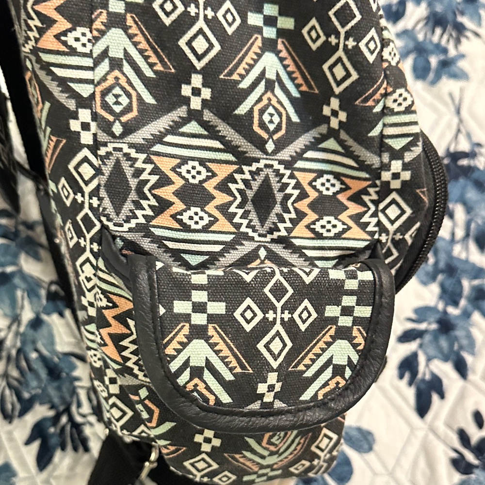 Geometric Pattern Backpack - image 6